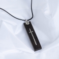 Naszyjnik - krzyż - drewno - JS W003 - Dewocjonalia P.H. Jakóbczak - Katolicki sklep liturgiczny i hurtownia