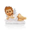 Aniołek - leżący - 14 cm - JS XQ760061B-0 - Dewocjonalia P.H. Jakóbczak - Katolicki sklep liturgiczny i hurtownia