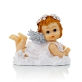 Aniołek - leżący - 14 cm - JS XQ760061B-0 - Dewocjonalia P.H. Jakóbczak - Katolicki sklep liturgiczny i hurtownia