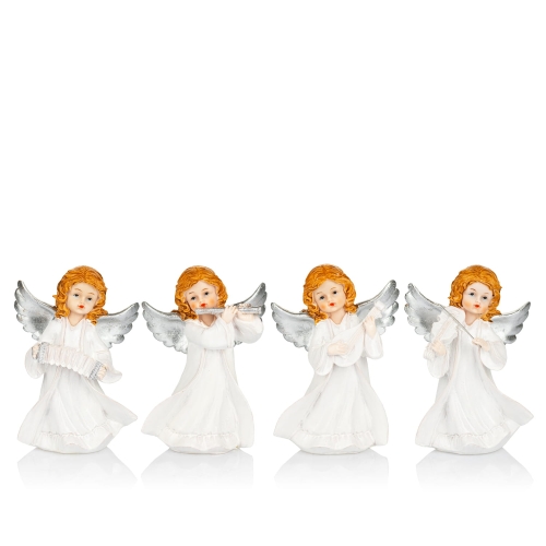 Aniołki - instrumenty - 17,5 cm - XQ1019B - JS XQ1019B-0 - Dewocjonalia P.H. Jakóbczak - Katolicki sklep liturgiczny i hurtownia