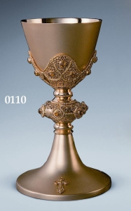 Kielich - nodus ażur, topaz