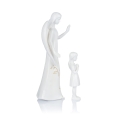 Anioł Stróż - 18,5 cm - dziewczynka - JS KWA20026 - Dewocjonalia P.H. Jakóbczak - Katolicki sklep liturgiczny i hurtownia