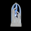 Święta Rodzina - świecąca - 22 cm - Bianco - JS KWA20107 - Dewocjonalia P.H. Jakóbczak - Katolicki sklep liturgiczny i hurtownia
