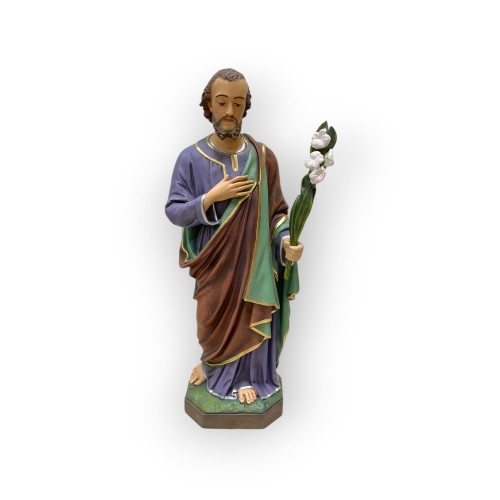 Św. Józef z lilijką (83 cm) - ELM 762 - Dewocjonalia P.H. Jakóbczak - Katolicki sklep liturgiczny i hurtownia