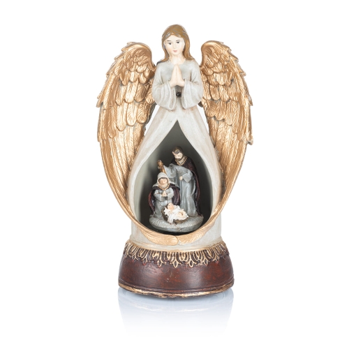 Anioł - Święta Rodzina - pozytywka - 23 cm - Favola - JS BV14000223Z1 - Dewocjonalia P.H. Jakóbczak - Katolicki sklep liturgiczny i hurtownia