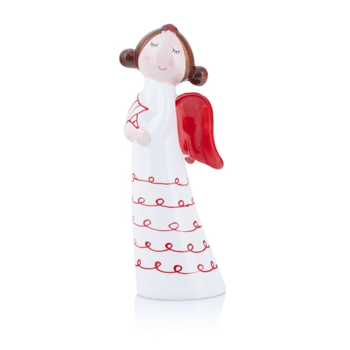 Aniołek - figurka - 25,5 cm - Ceramico - JS RS228128R - Dewocjonalia P.H. Jakóbczak - Katolicki sklep liturgiczny i hurtownia