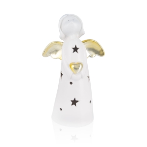 Aniołek - figurka - świecąca - 22 cm - Ceramico