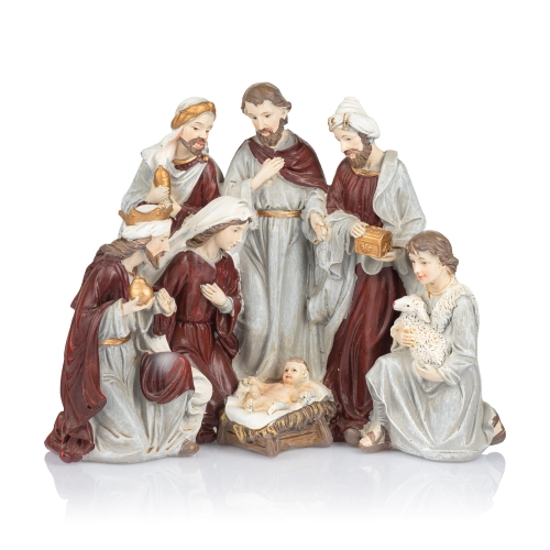 Szopka bożonarodzeniowa - 19 cm - Favola - JS QBY211220Z1 - Dewocjonalia P.H. Jakóbczak - Katolicki sklep liturgiczny i hurtownia