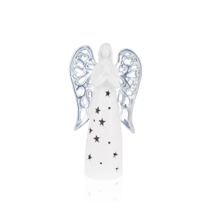 Anioł - świecący - 24 cm - Ceramico