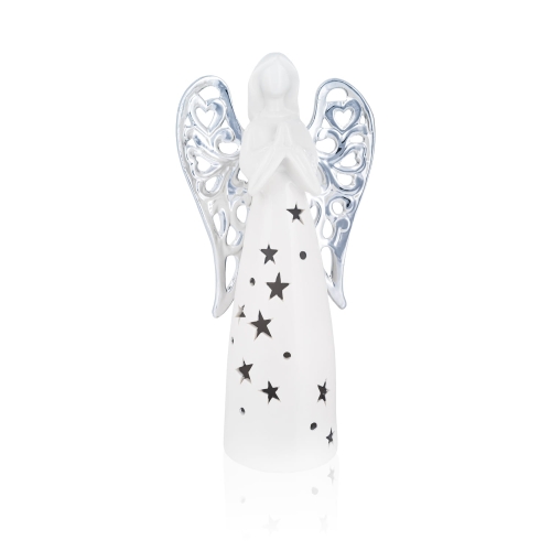 Anioł - świecący - 30 cm - Ceramico - JS DLH22B840DC - Dewocjonalia P.H. Jakóbczak - Katolicki sklep liturgiczny i hurtownia