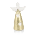 Anioł - serce - świecący - 24 cm - Ceramico - JS DLH20B806DC - Dewocjonalia P.H. Jakóbczak - Katolicki sklep liturgiczny i hurtownia