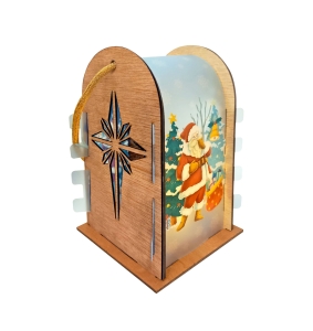 Lampion adwentowy - roraty - lampka led z bateriami