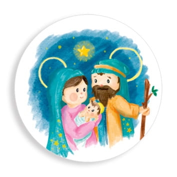 Magnes Boże Narodzenie - GMD M-BN01 - Dewocjonalia P.H. Jakóbczak - Katolicki sklep liturgiczny i hurtownia