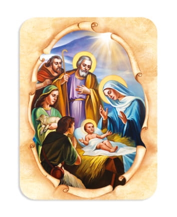 Boże Narodzenie magnesy małe - GMD M-BNO027 - Dewocjonalia P.H. Jakóbczak - Katolicki sklep liturgiczny i hurtownia