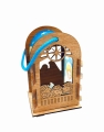 Lampion na roraty lampion adwentowy - led z bateriami - GMD L-BLD004 - Dewocjonalia P.H. Jakóbczak - Katolicki sklep liturgiczny i hurtownia