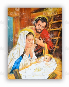 Puzzle Boże Narodzenie - Święta Rodzina