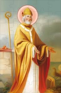 Puzzle Boże Narodzenie- Święty Mikołaj