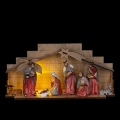 Szopka bożonarodzeniowa - świecąca - 12 cm - Favola - JS BV230038R1 - Dewocjonalia P.H. Jakóbczak - Katolicki sklep liturgiczny i hurtownia