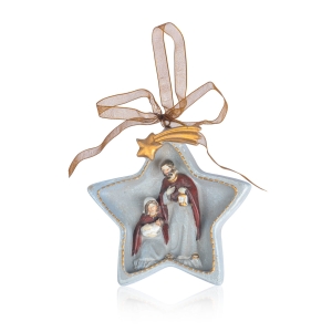 Święta Rodzina - gwiazda - zawieszka - 9 cm - Favola
