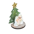 Święta Rodzina - choinka - 8 cm - Favola - JS QBY521739Z - Dewocjonalia P.H. Jakóbczak - Katolicki sklep liturgiczny i hurtownia