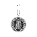 Zawieszka - odblask - 7 cm - św. Benedykt - JS PR194-0 - Dewocjonalia P.H. Jakóbczak - Katolicki sklep liturgiczny i hurtownia