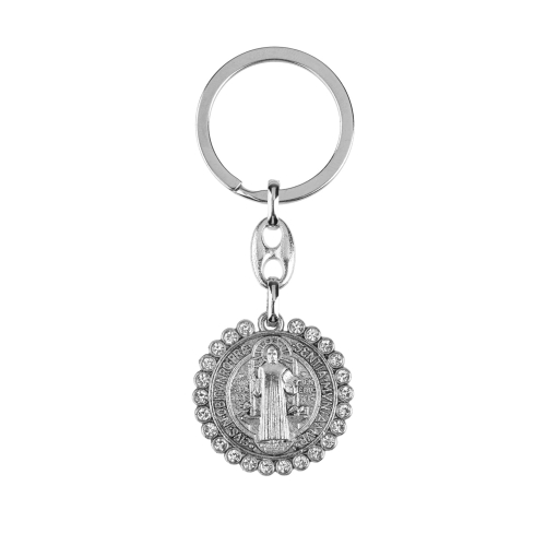 Brelok - św. Benedykt - JS KC468A - Dewocjonalia P.H. Jakóbczak - Katolicki sklep liturgiczny i hurtownia