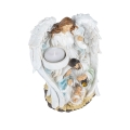 Świecznik - szopka bożonarodzeniowa - Święta Rodzina - 18 cm - Anioł - Classic - JS JS93261A - Dewocjonalia P.H. Jakóbczak - Katolicki sklep liturgiczny i hurtownia