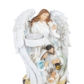 Świecznik - szopka bożonarodzeniowa - Święta Rodzina - 18 cm - Anioł - Classic - JS JS93261A - Dewocjonalia P.H. Jakóbczak - Katolicki sklep liturgiczny i hurtownia