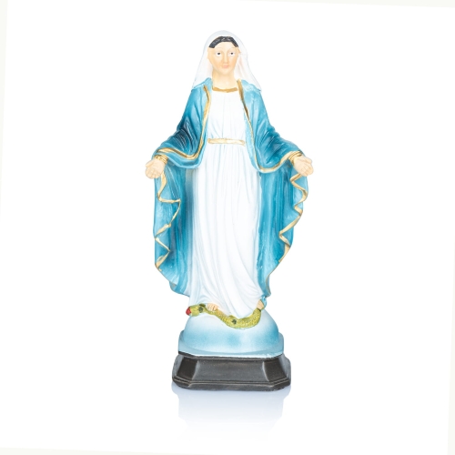 Figurka - Matka Boża Niepokalana - 14,5 cm - JS JS01344-5A - Dewocjonalia P.H. Jakóbczak - Katolicki sklep liturgiczny i hurtownia