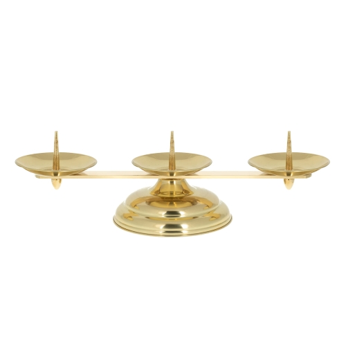 Lichtarz L36 (9 cm) - potrójny - LC L36 - Dewocjonalia P.H. Jakóbczak - Katolicki sklep liturgiczny i hurtownia