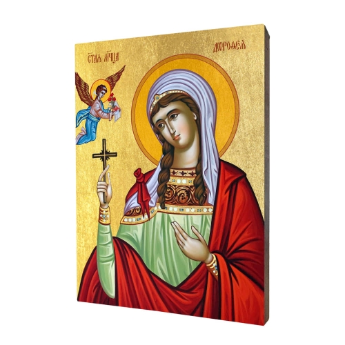 Ikona Święta Dorota - UR I-068 - Dewocjonalia P.H. Jakóbczak - Katolicki sklep liturgiczny i hurtownia