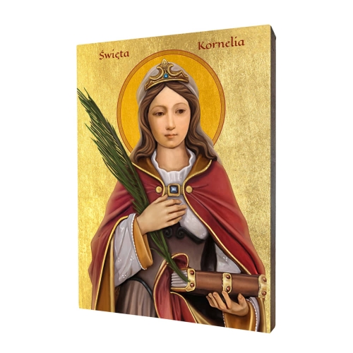 Ikona Święta Kornelia - UR I-088 - Dewocjonalia P.H. Jakóbczak - Katolicki sklep liturgiczny i hurtownia