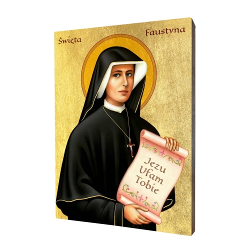 Ikona Święta Faustyna Kowalska - UR I-156 - Dewocjonalia P.H. Jakóbczak - Katolicki sklep liturgiczny i hurtownia