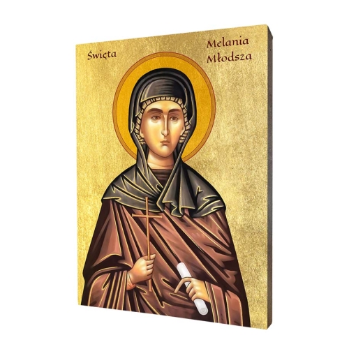 Ikona Świętej Melanii Młodszej - UR I-295 - Dewocjonalia P.H. Jakóbczak - Katolicki sklep liturgiczny i hurtownia