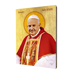 Ikona Świętego Jana XXIII - Papieża Dobrego Pasterza