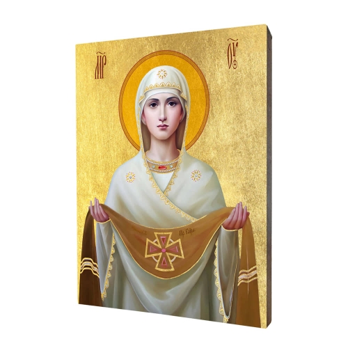 Ikona Matka Boża Pokrowa - UR I-145 - Dewocjonalia P.H. Jakóbczak - Katolicki sklep liturgiczny i hurtownia