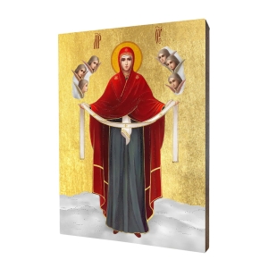 Ikona Matki Bożej orędowniczki, pośredniczki i opiekunki ludzkości