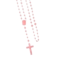 Różaniec - fluoroescencyjny - 3 mm - mix kolorów - JS R92 - Dewocjonalia P.H. Jakóbczak - Katolicki sklep liturgiczny i hurtownia