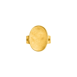 Pierścionek - pierścionek pod indywidualną wklejkę żywiczną - produkt personalizowany