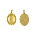 Medalik - medalik pod indywidualną wklejkę żywiczną - produkt personalizowany - JS ML2056G - Dewocjonalia P.H. Jakóbczak - Katolicki sklep liturgiczny i hurtownia