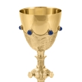 Kielich - pozłacany - mosiądz - JS C-1003-0 - Dewocjonalia P.H. Jakóbczak - Katolicki sklep liturgiczny i hurtownia