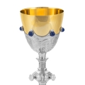 Kielich - pozłacany - mosiądz - nikiel - JS C-1003N-0 - Dewocjonalia P.H. Jakóbczak - Katolicki sklep liturgiczny i hurtownia