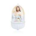 Kropielnica - Jezus Miłosierny - 15 cm - JS JS93590A - Dewocjonalia P.H. Jakóbczak - Katolicki sklep liturgiczny i hurtownia