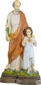 Św. Józef Opiekun (z dzieciątkiem i lilijką) (50 cm) - ELM 743 - Dewocjonalia P.H. Jakóbczak - Katolicki sklep liturgiczny i hurtownia