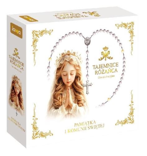 Tajemnice Różańca (I Komunia Święta, dziewczynka) - GRA - JA G-108 - Dewocjonalia P.H. Jakóbczak - Katolicki sklep liturgiczny i hurtownia