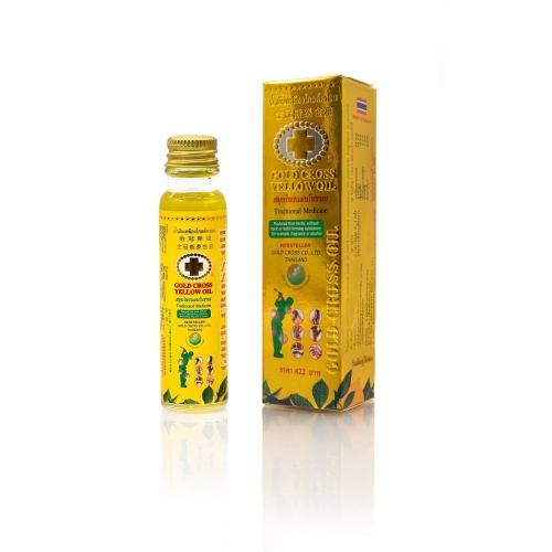 Bez nazwy.jpg Olejek GOLD CROSS YELLOW OIL - 20 ml