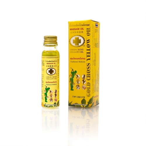Bez nazwy.jpg Olejek GOLD CROSS YELLOW OIL - 15 ml