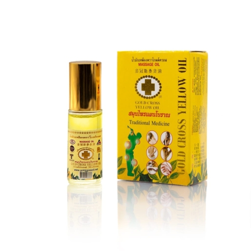 Bez nazwy.jpg Olejek GOLD CROSS YELLOW OIL - 3 ml