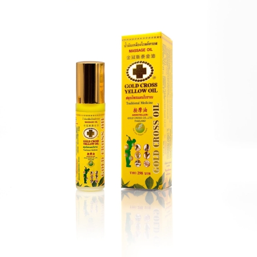 Bez nazwy.jpg Olejek GOLD CROSS YELLOW OIL - 8 ml