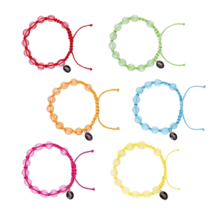 Bransoletka dziesiątka różańca - Jezus Miłosierny